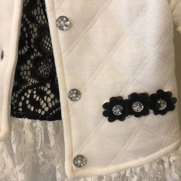 New Nanette Lepore baby jacket with lace - Picture 7 of 7